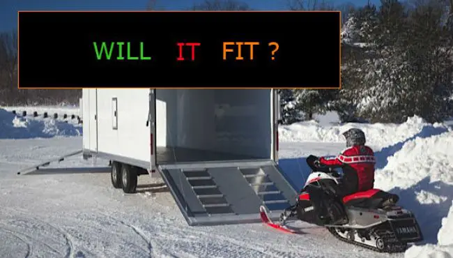 snowmobile ength trailer