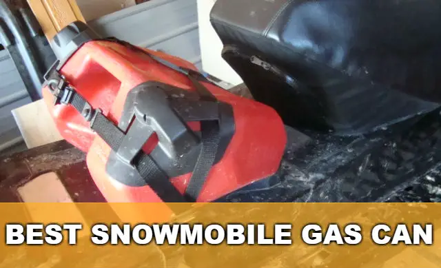 best snowmobile gas can