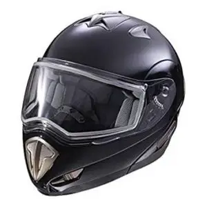 modular shell snowmobile helmet