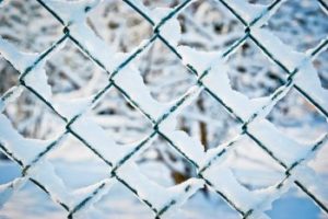 snowmobile trespassing fence